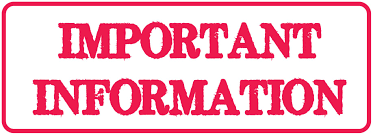 Important Information