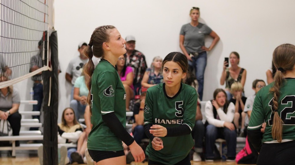 District Volleyball Hansen School District 415